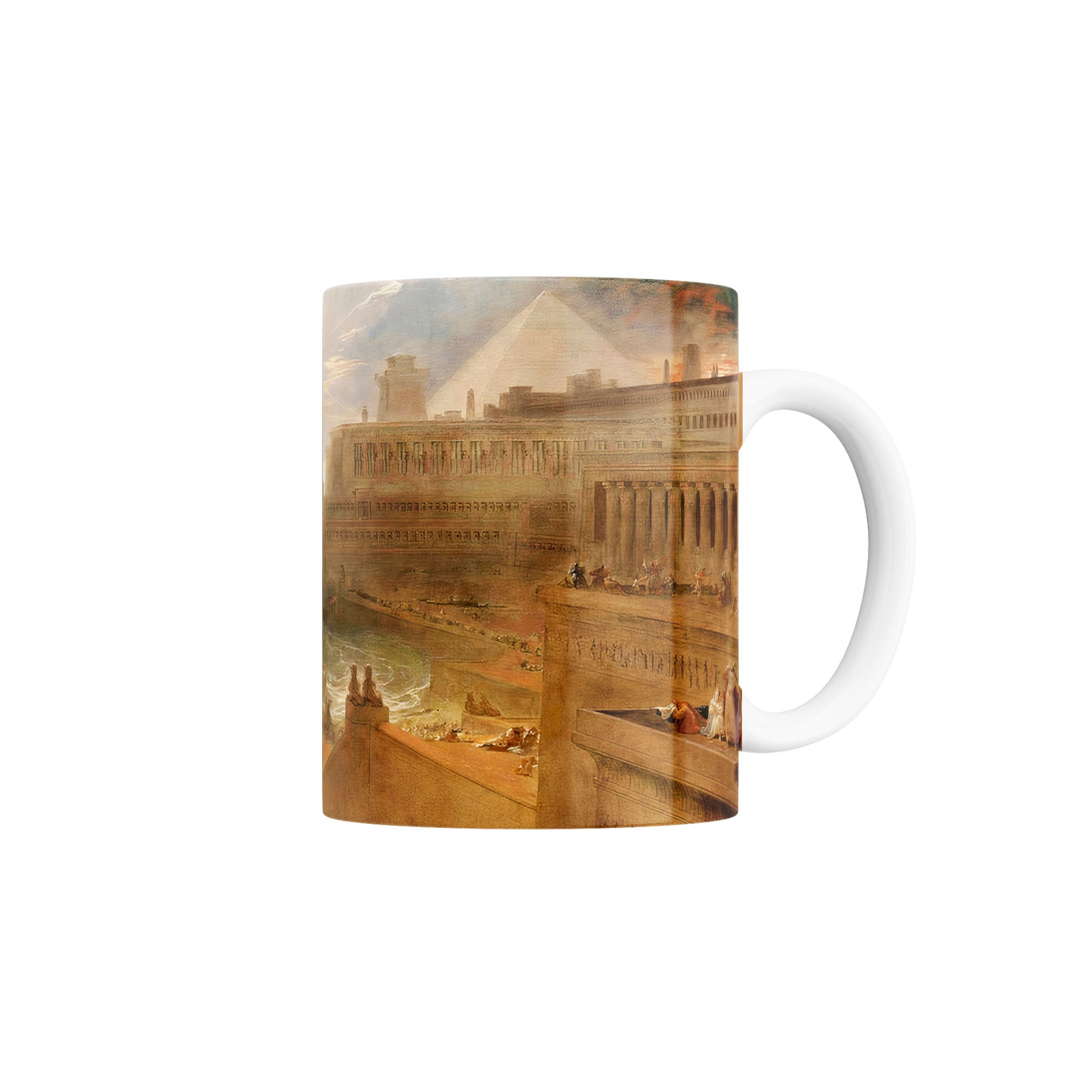 Taza Las diez plagas de Egipto - John Martin