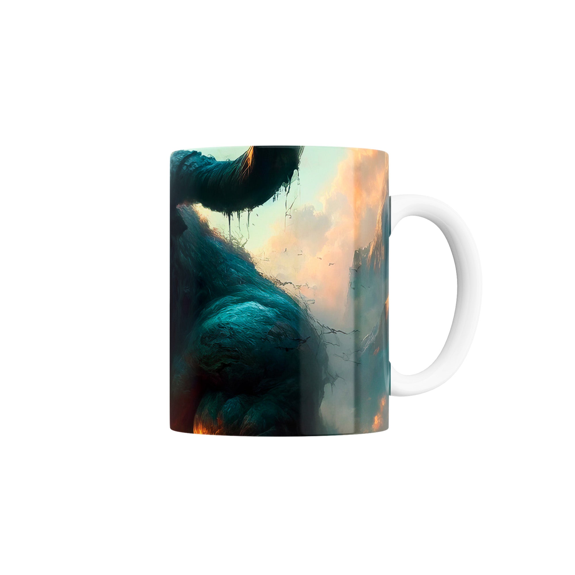 Taza Inspiración del Behemot para el Arte y la Literatura