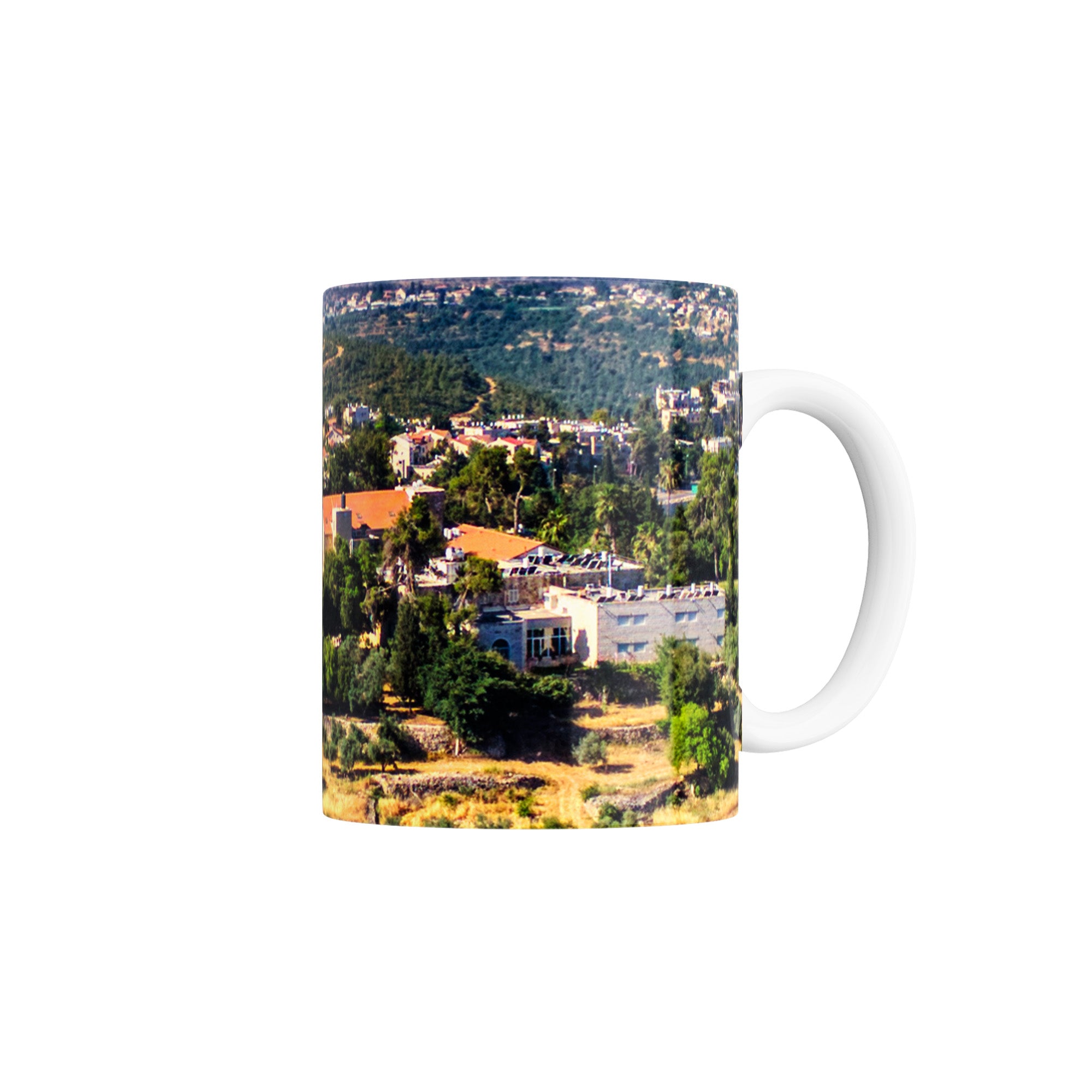 Taza Vista urbana de Quiriat-jearim