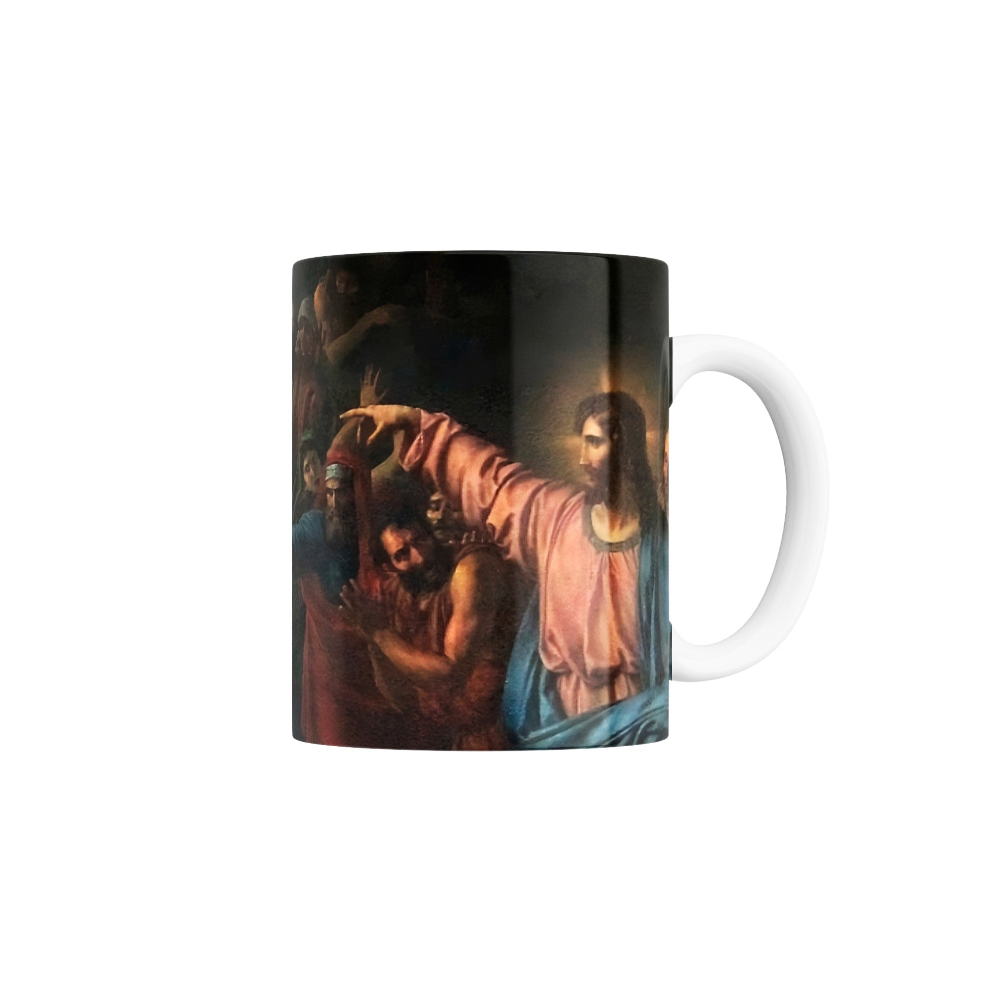 Taza El hijo de la viuda de Naín - Jean Baptiste Joseph Wicar