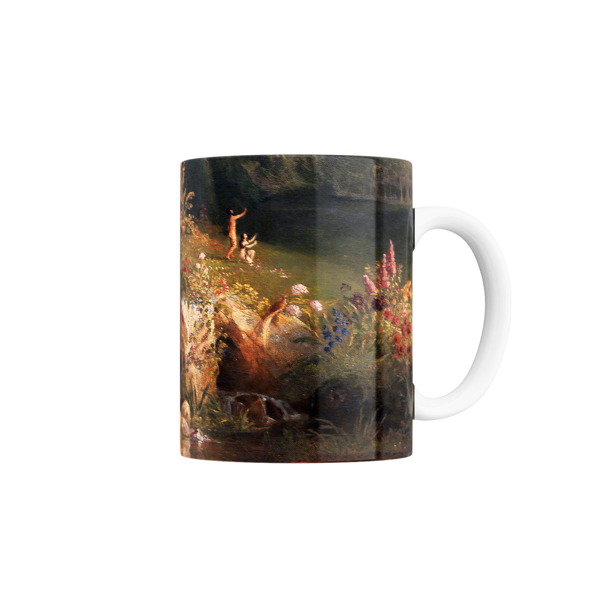 Taza Vista del jardín del Edén - Thomas Cole