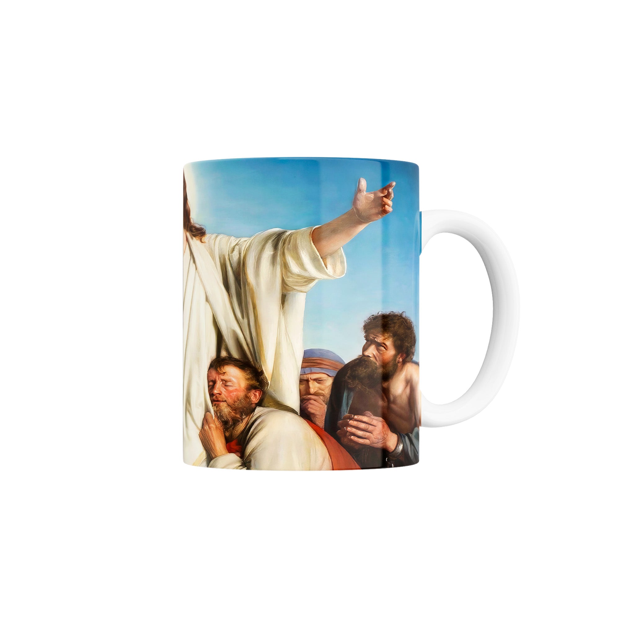 Taza Santiago el Menor teniendo relación familiar con Jesús - Carl Bloch