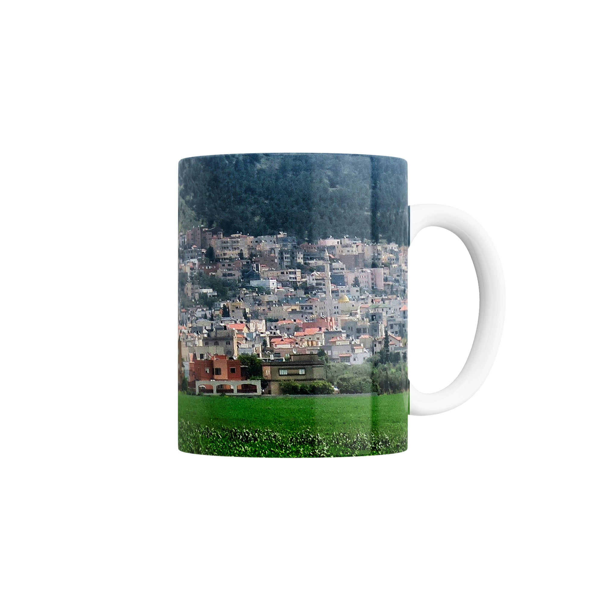 Taza Vista urbana del Monte Tabor