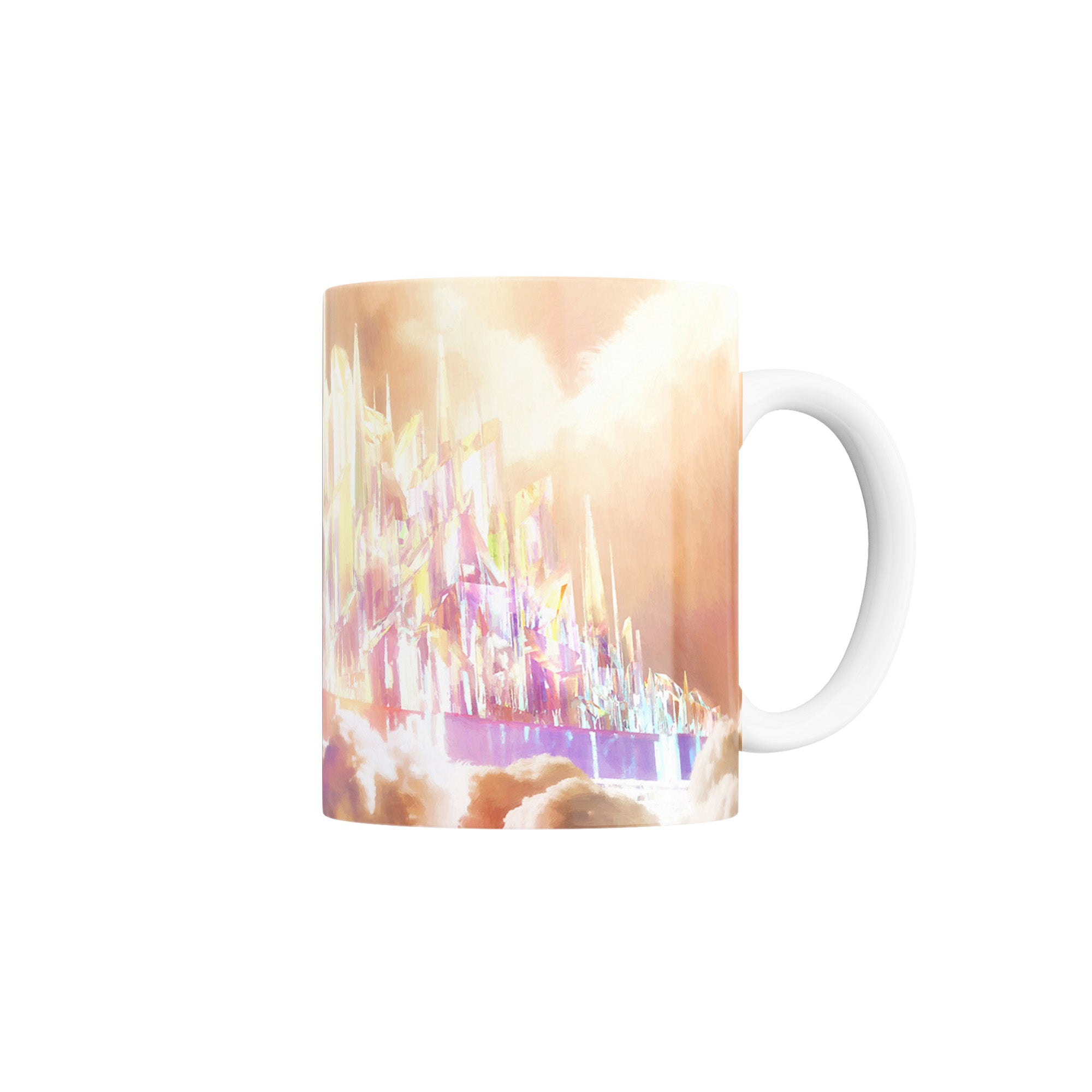 Taza Vista de la Nueva Jerusalén Celestial