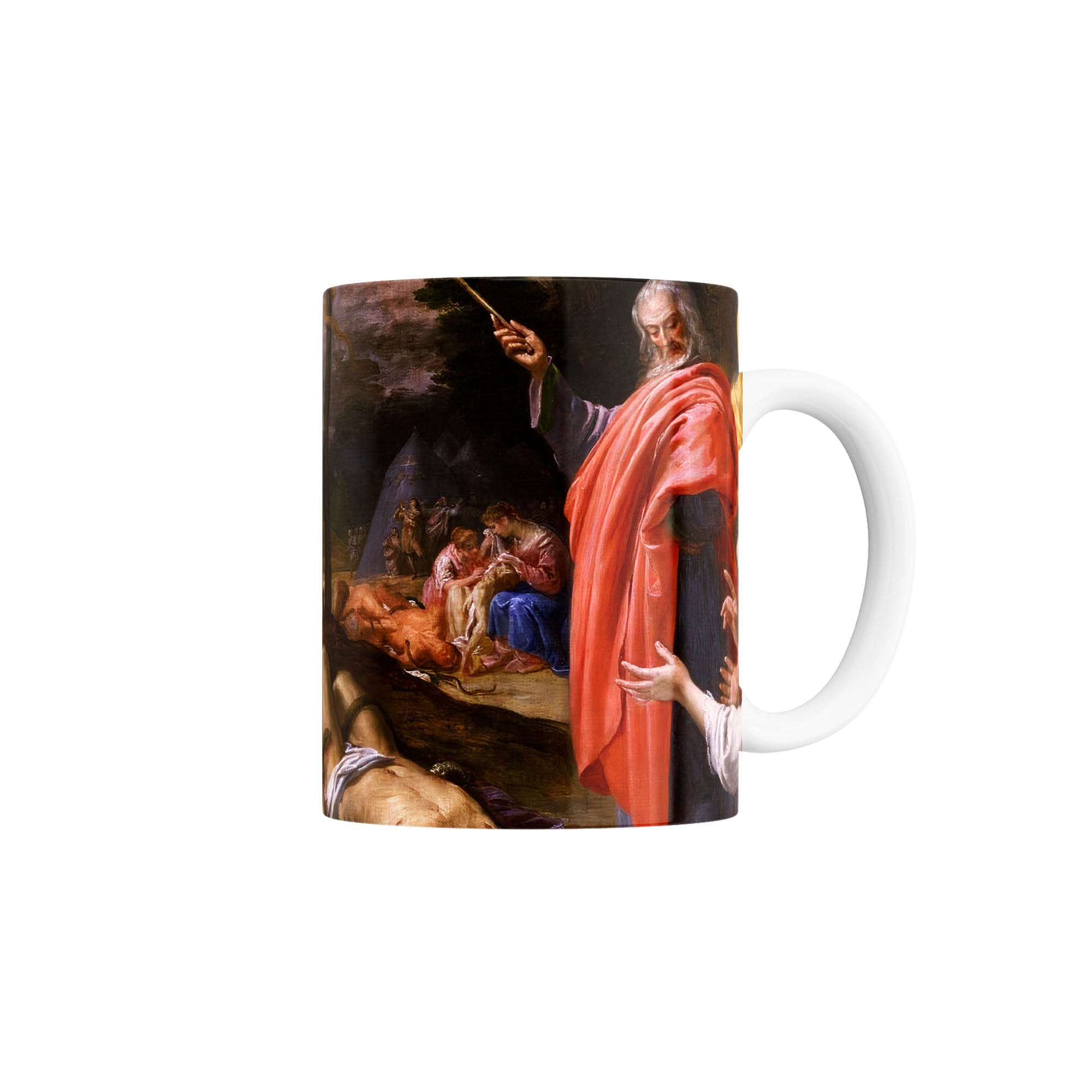 Taza La plaga de las serpientes ardientes - Jusepe Leonardo