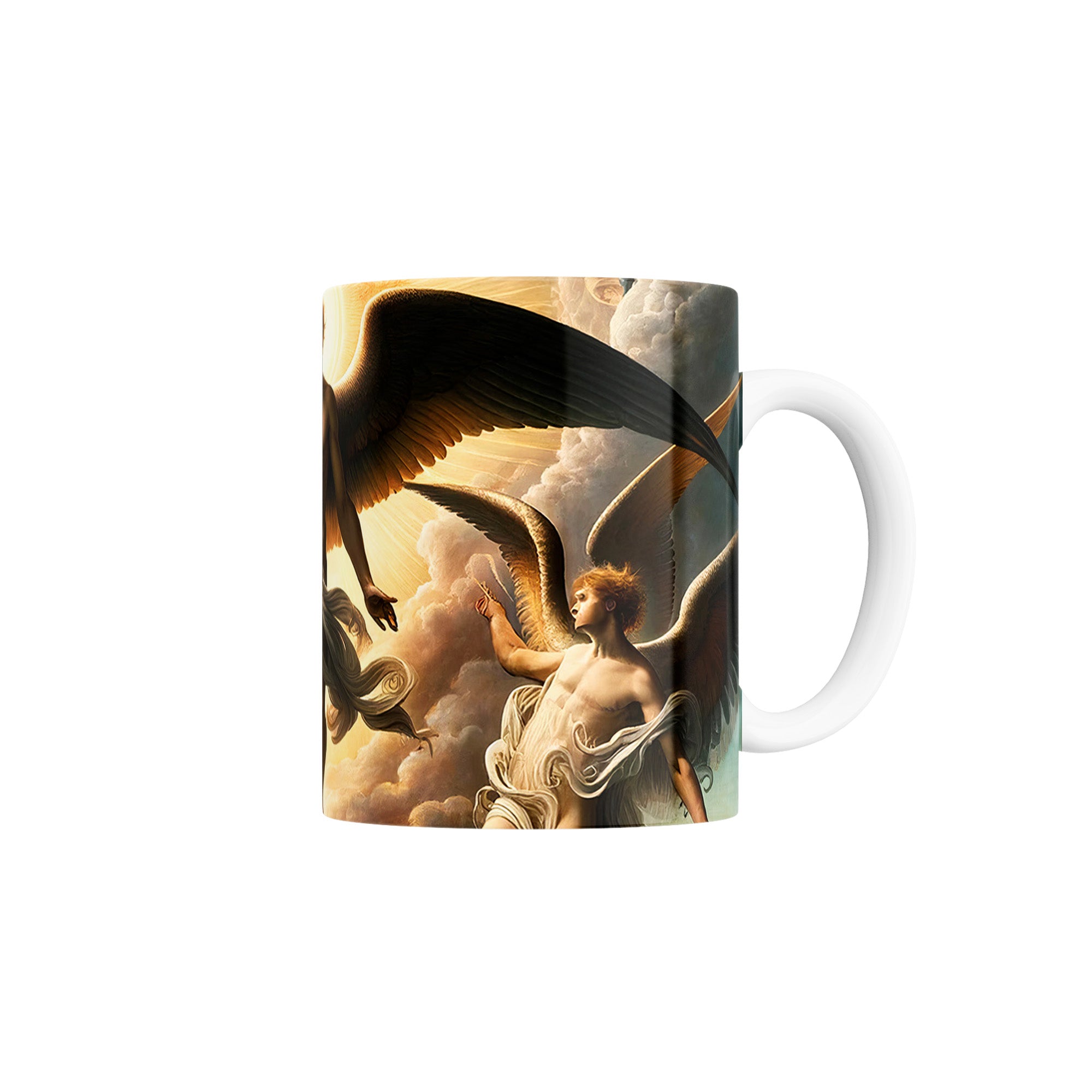 Taza Simbolismo y Representación Artística de Lucifer