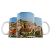 Taza Vista urbana con cielo azul de Nazaret