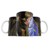 Taza Tentación a Jesús de convertir piedras en pan - Sandro Botticelli