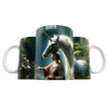 Taza Los Unicornios Símbolo de la Anunciación