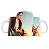 Taza Rebeca dando de beber a Isaac