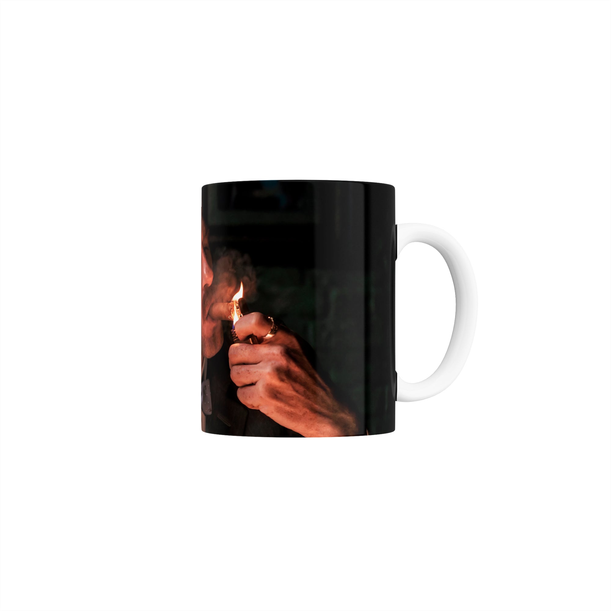 Taza Arthur Shelby con un Puro