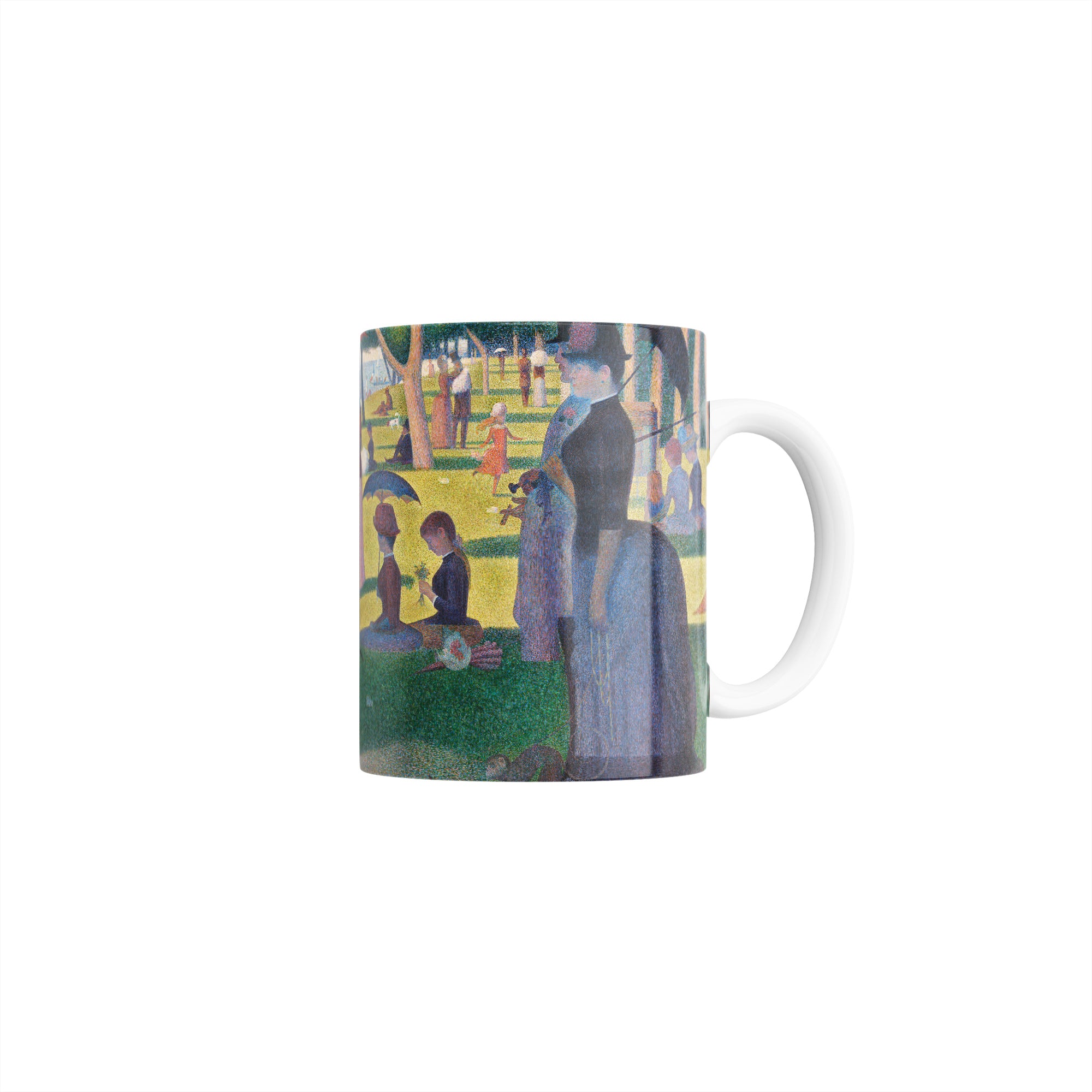 Taza Tarde de domingo en la isla de la Grande Jatte - Georges Pierre Seurat