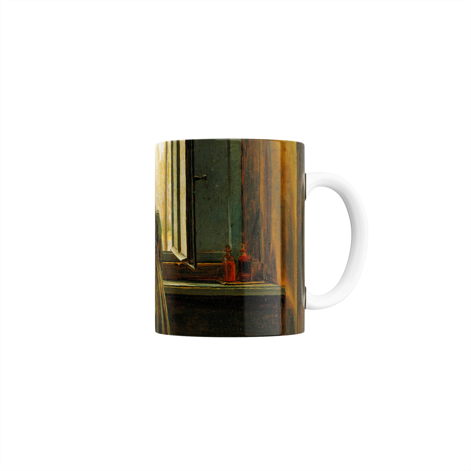 Taza Mujer en la ventana - Caspar David Friedrich