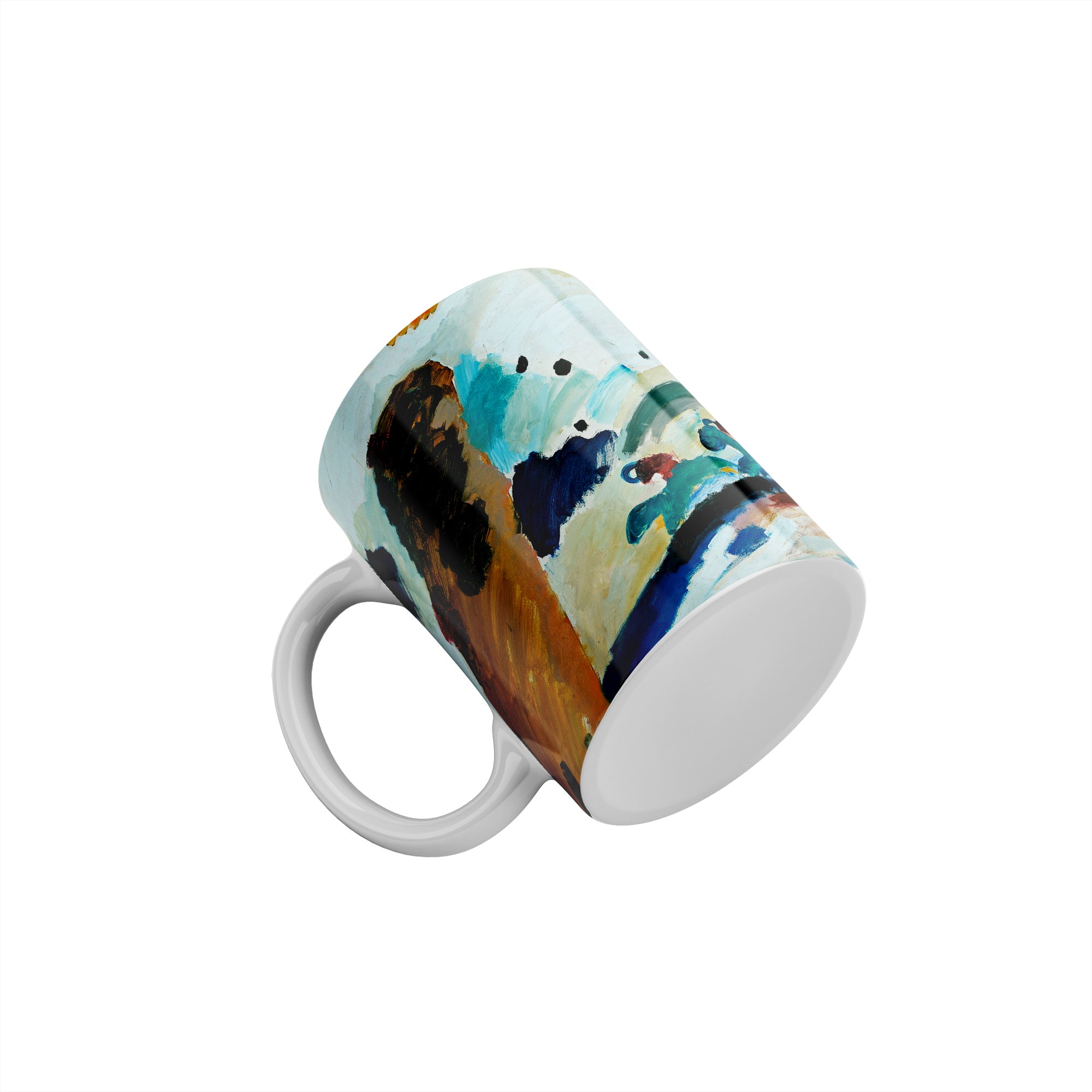 Taza Paisaje romántico - Wassily Kandinsky